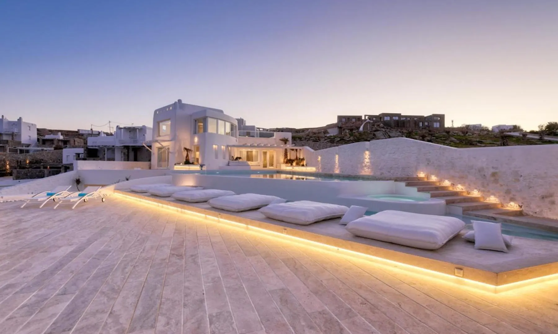 White Stone Mykonos location